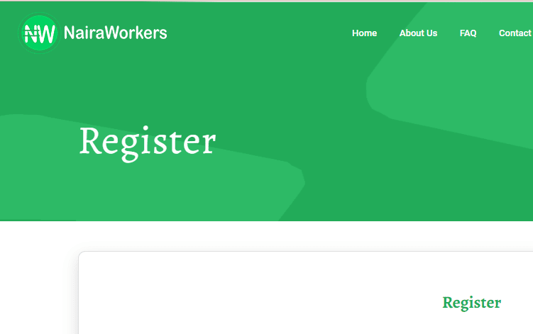 How to Sign Up and Login Nairaworkers